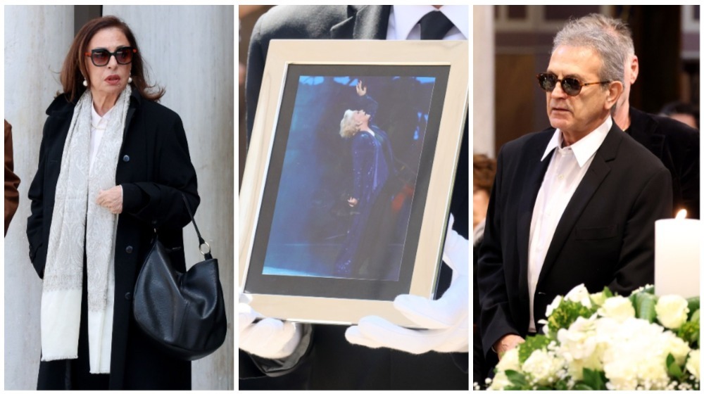 Κηδεία Μαρινέλλας: O καλλιτεχνικός κόσμος της Ελλάδας τιμά τη Μαρινέλλα στο τελευταίο αντίο [εικόνες]